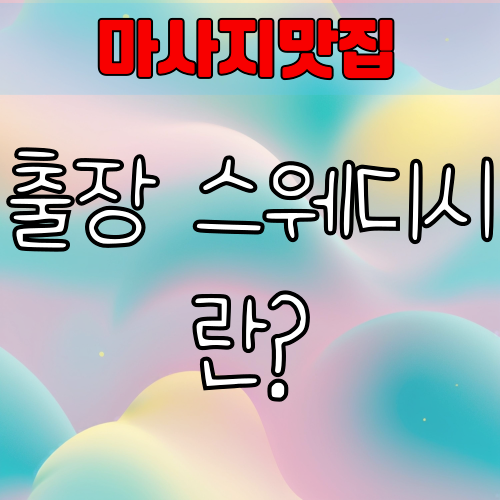출장 스웨디시란?